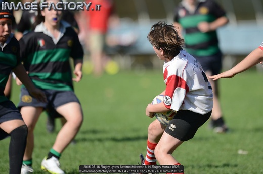 2015-05-16 Rugby Lyons Settimo Milanese U14-Rugby Monza 0828